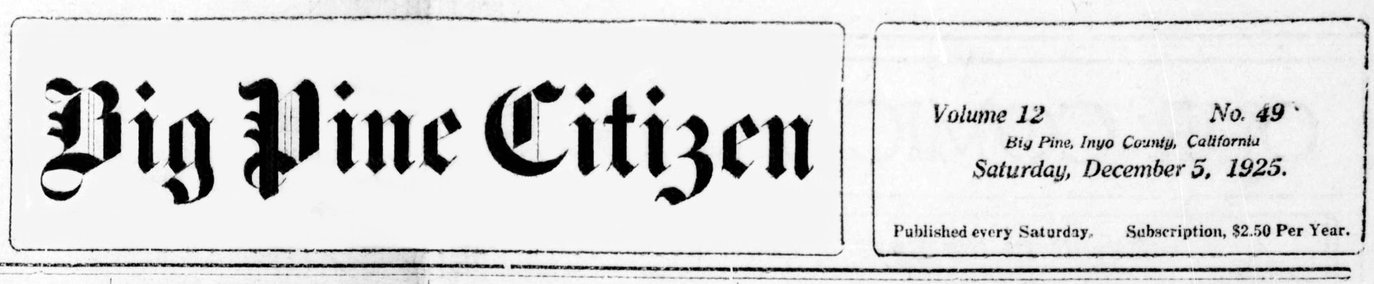 citizen 1925